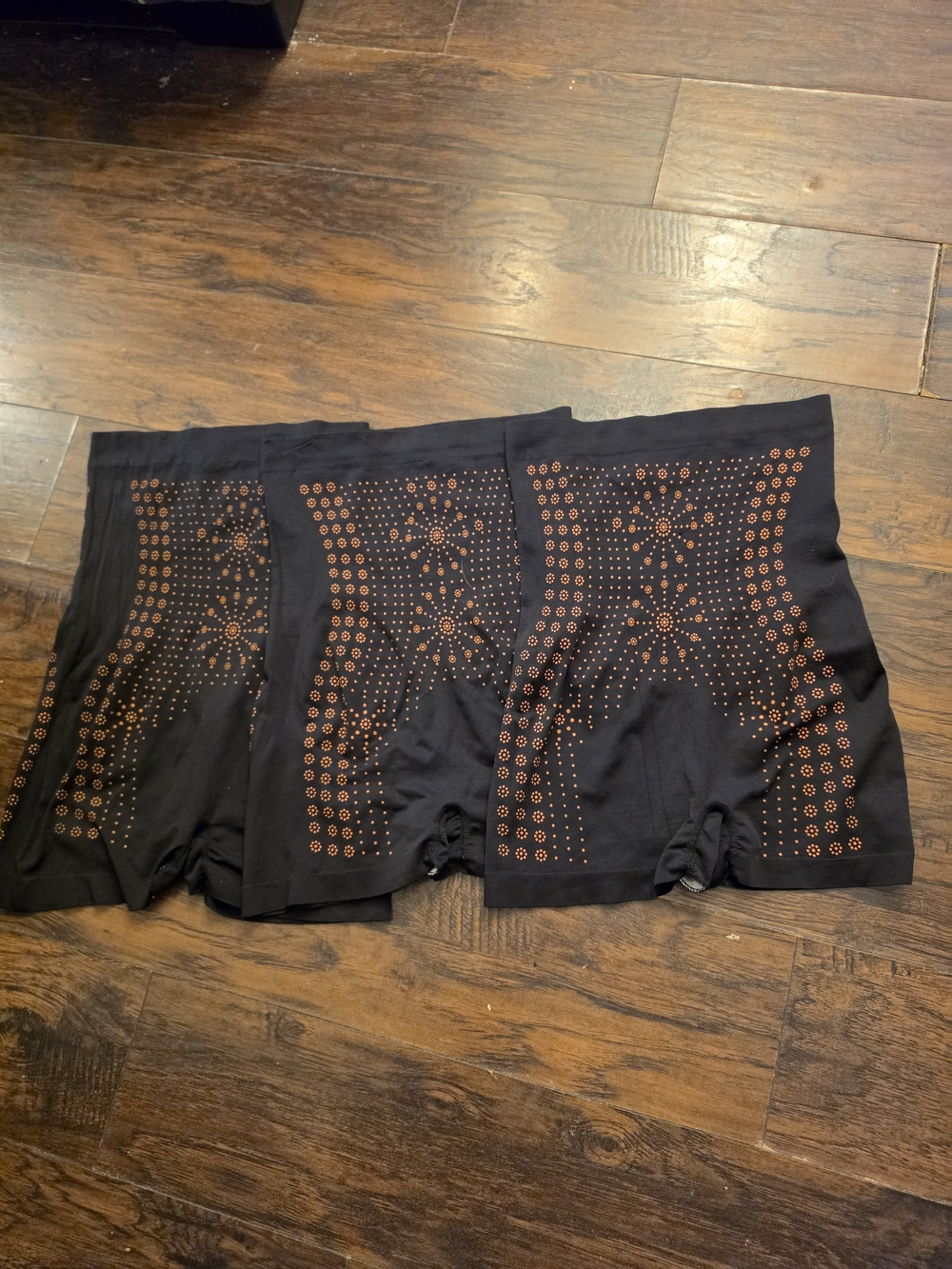 Three Black High-Waist Shapewear Shorts For Under Clothing Size X2. - Picture 6 of 6